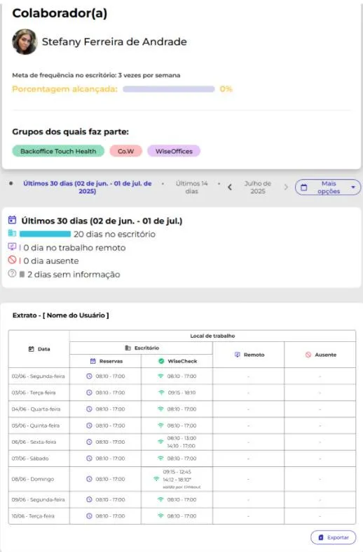 Plataforma Check-in Automático
