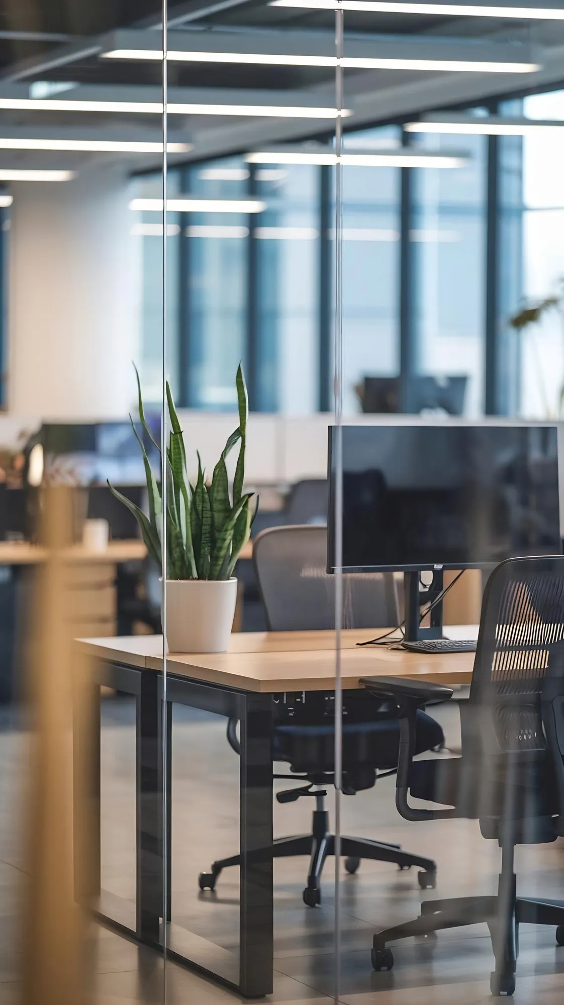 Espaço de trabalho corporativo