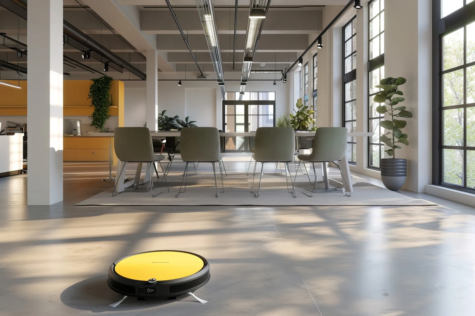 Espaços onde o Workplace OS se aplica