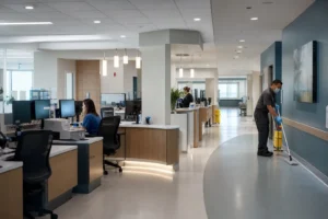 Gestão de espaços hospitalares com sistema integrado